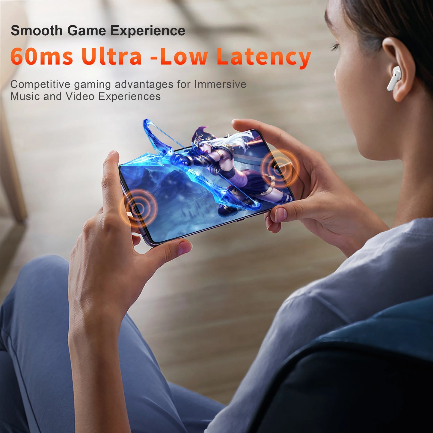 QERE E28 TWS Bluetooth waterproof Earbud