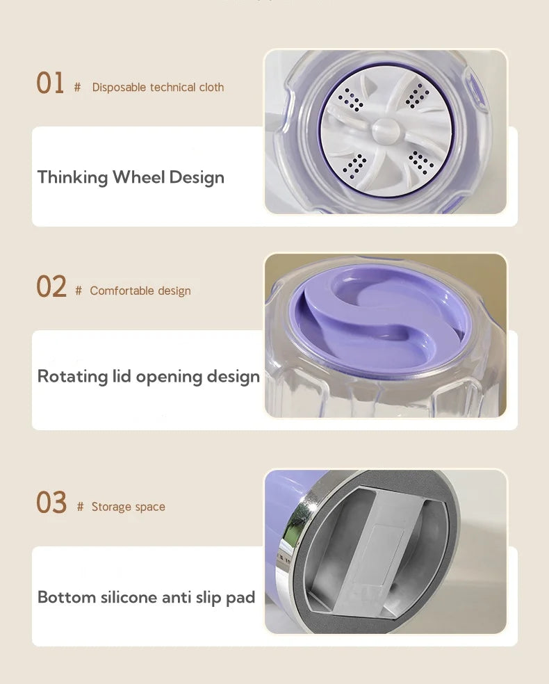 Mini Rechargeable Portable Washing Machine