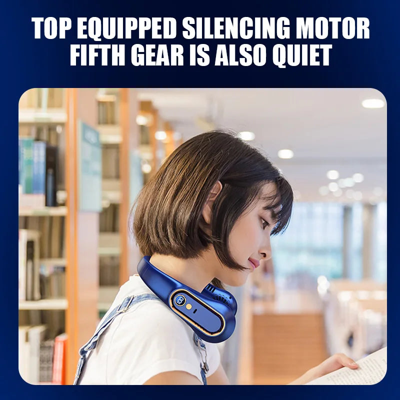 Portable Mini Hanging Neck Fan