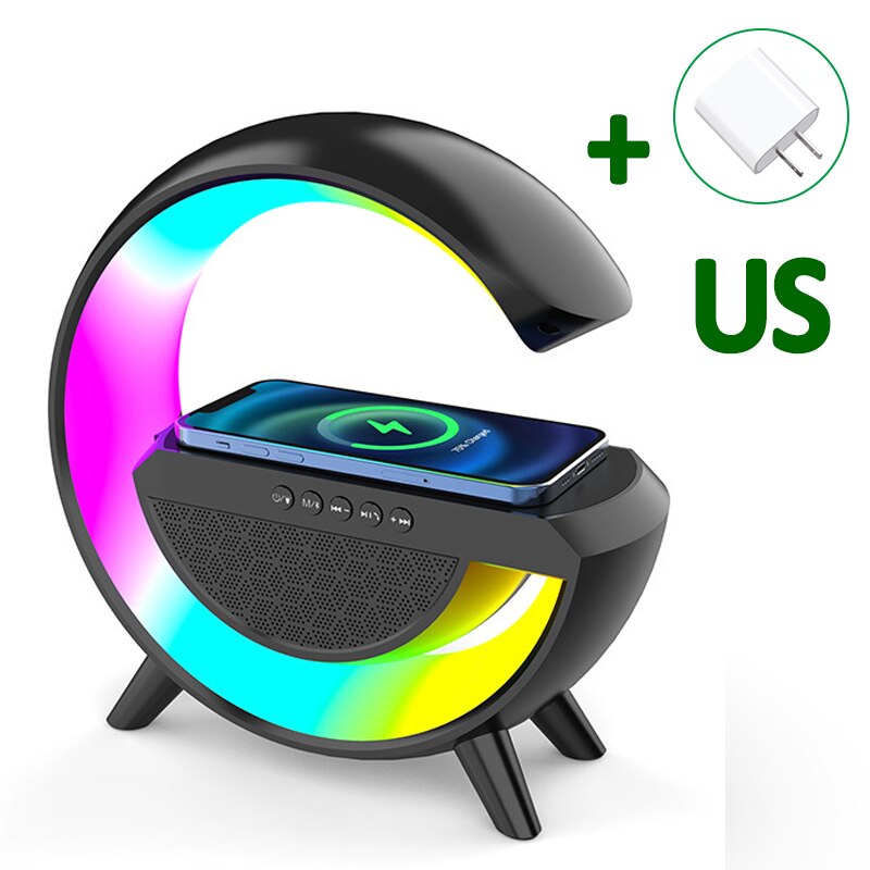 Multifunctional Wireless Charger Stand Pad with Speaker – BestShop