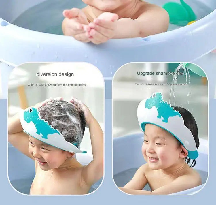 Adjustable Size Children Shampoo Cap
