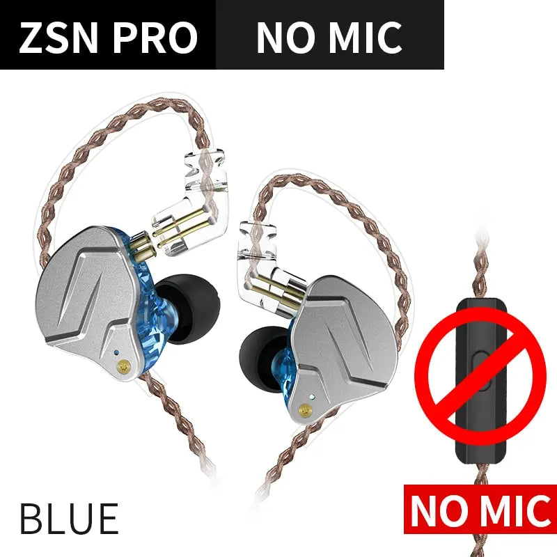 KZ ZSN PRO Hybrid In-Ear Earphones