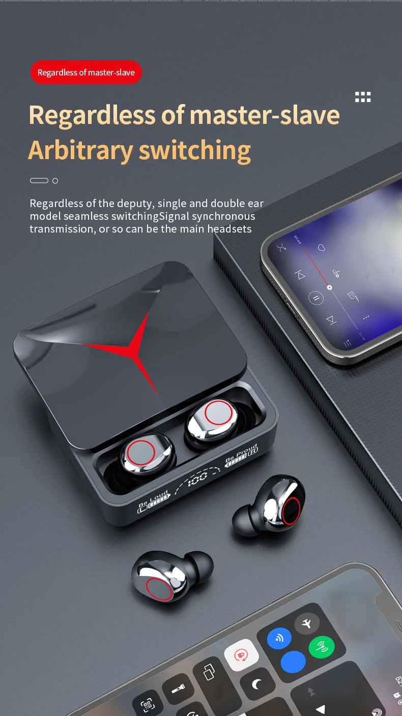 Original TWS M90 Wireless Headphones