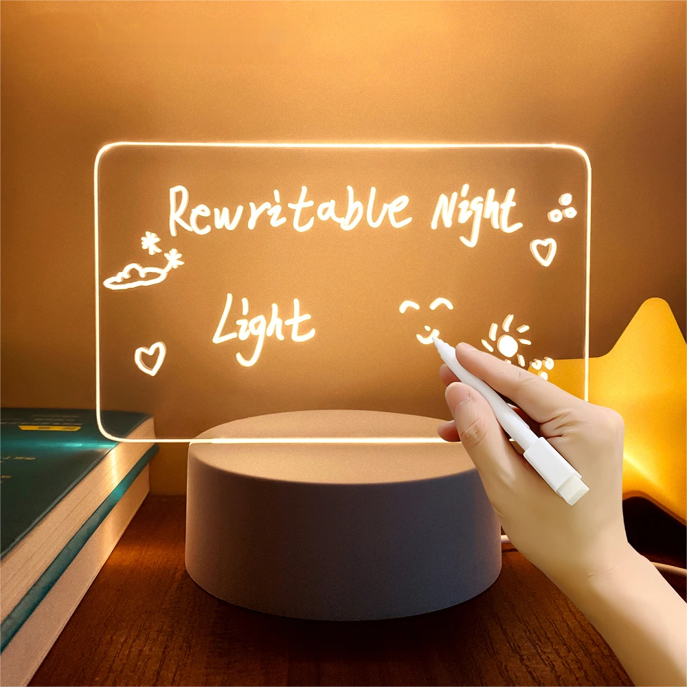 Note Board Creative Led Night Light