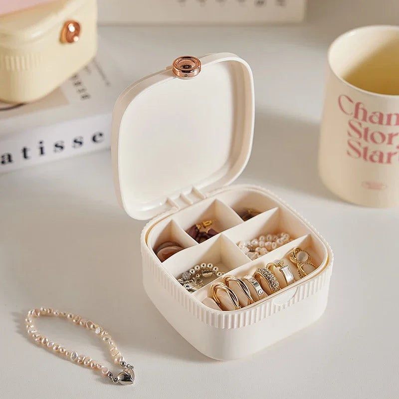Portable Travel Jewelry Organizer Box