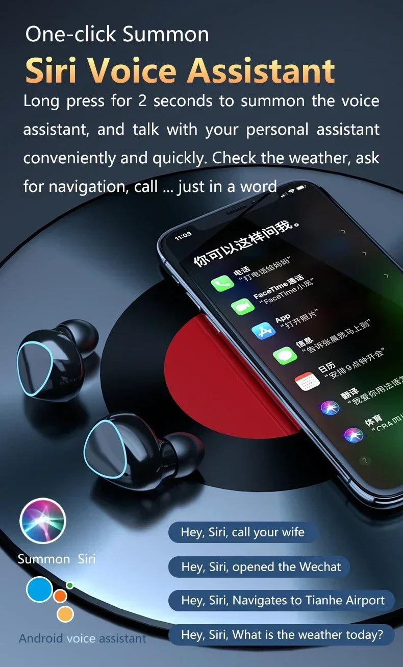 Original M10 Bluetooth Wireless Earpods