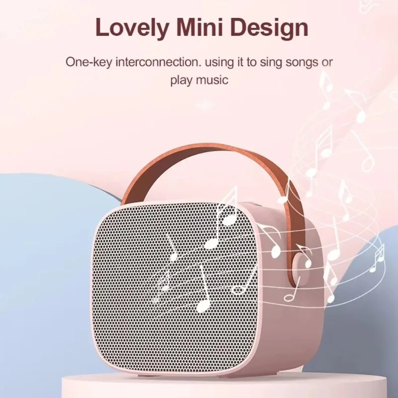 Karaoke Wireless Dual Microphones Machine For Kids