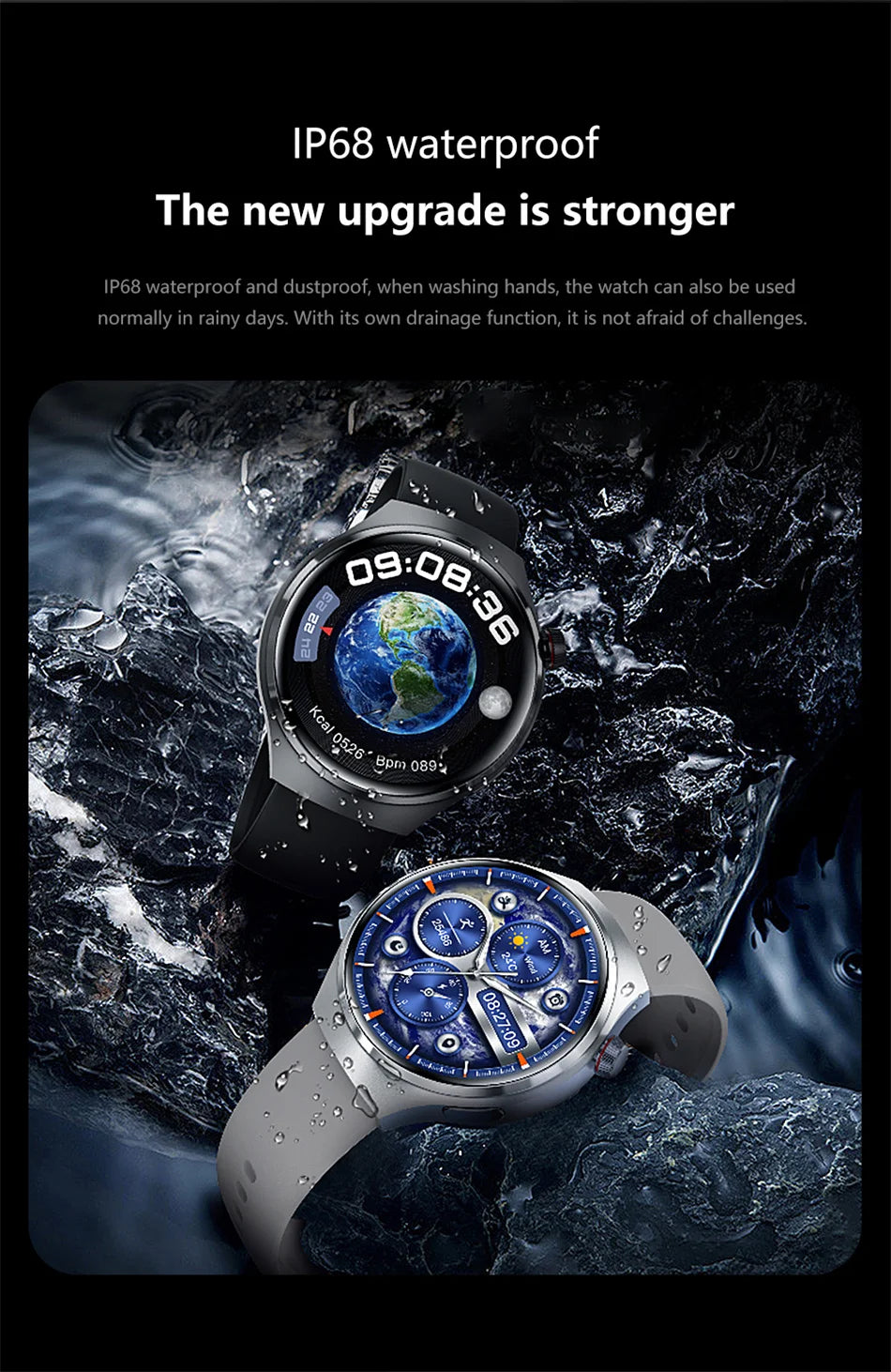 AMOLED NFC Watch GT4 Pro Smartwatch