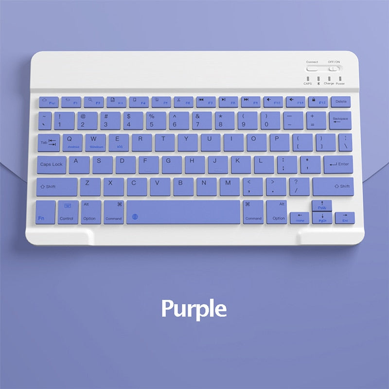 Bluetooth Rechargeable Keyboard for Tablet Phone PC - BestShop