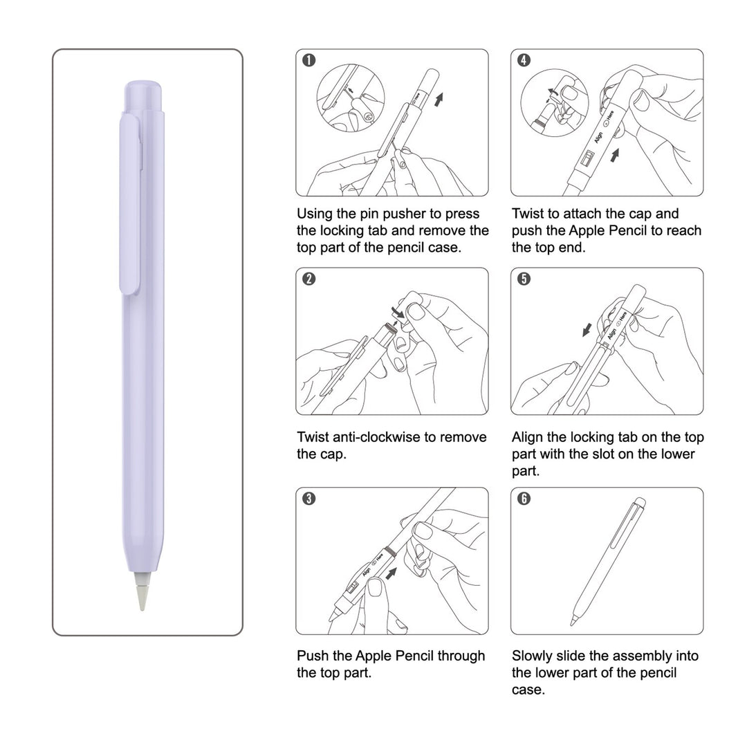 Apple Pencil 1 Case For Touch Pen Stylus Protective Sleeve - BestShop