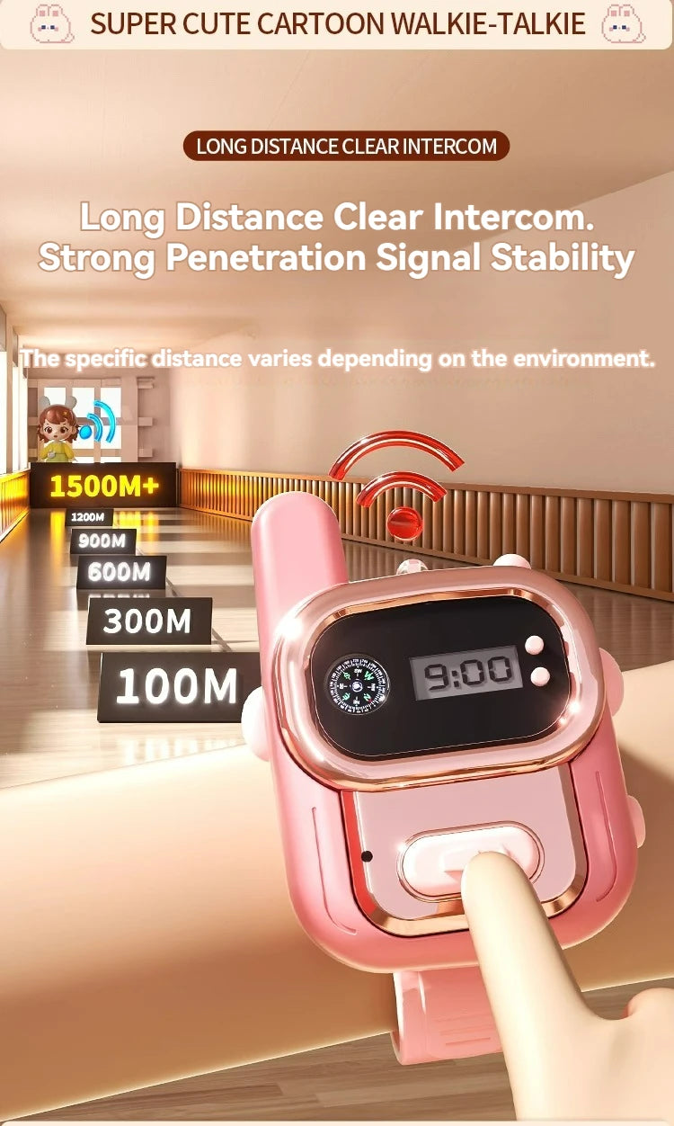 Children Walkie Talkie Wireless Watch