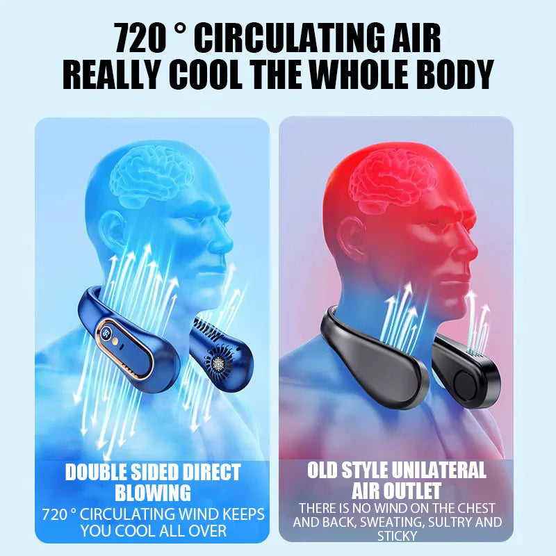 Portable Mini Hanging Neck Fan