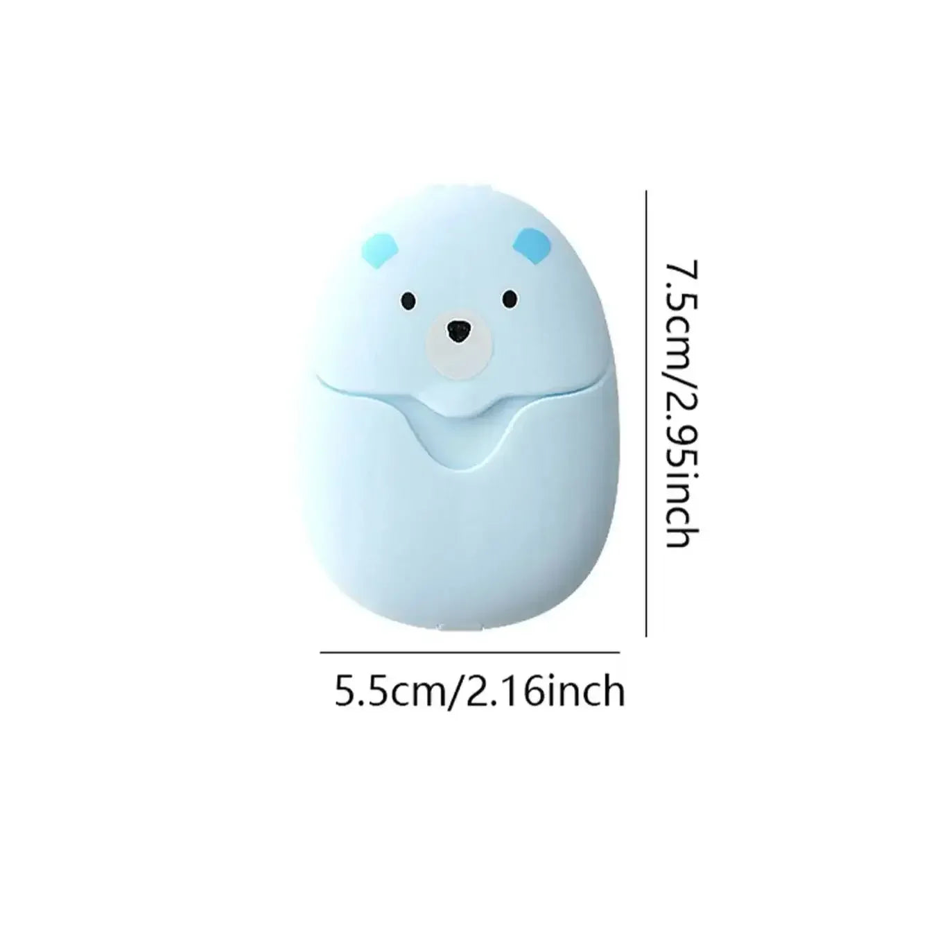 50pcs Water-Soluble Paper Soap Sheets