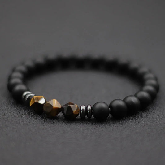 Fashion Men’s Natural Stone Bracelet