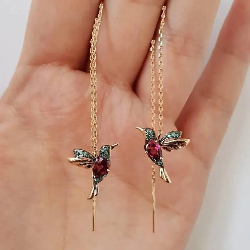 Fashion Long Irregular tassel Earrings