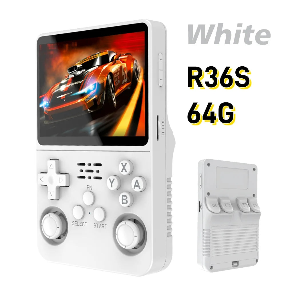 R36S Retro Handheld Video Game Console
