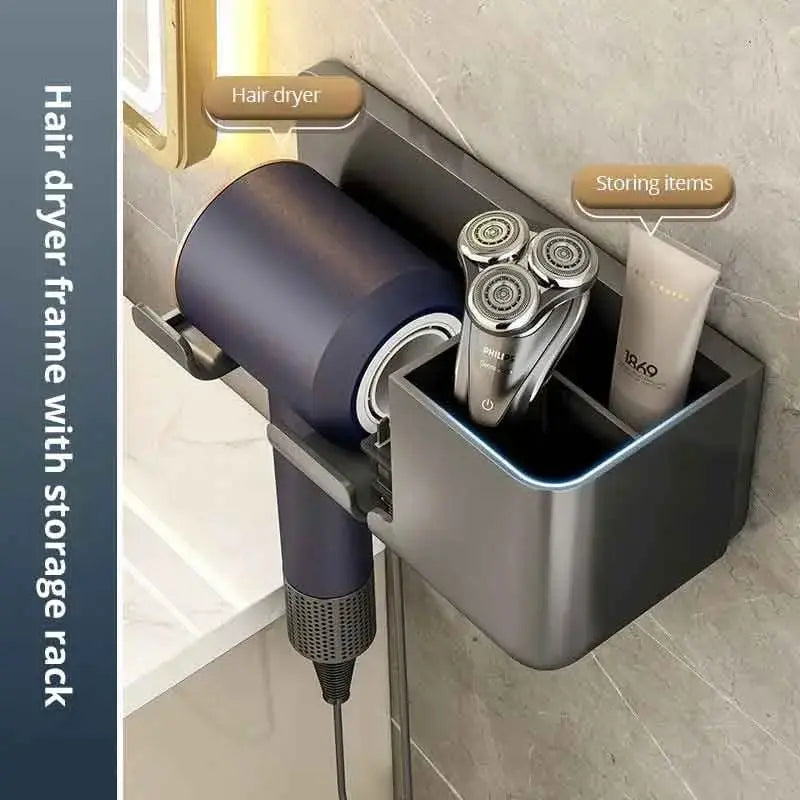 Hair Dryer Storage Rack