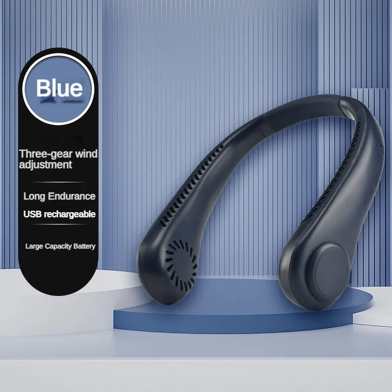 Neck Fan Portable Bladeless Hanging