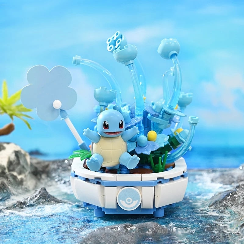 New Pokemon Building Block Pikachu Charmander Squirtle - BestShop
