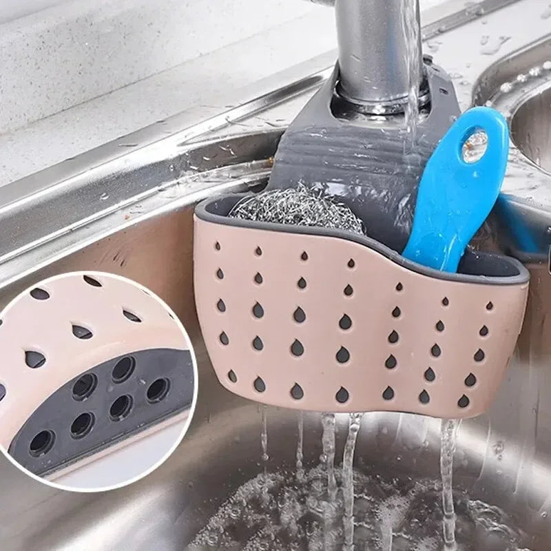 Home Storage Drain Basket Sink Holder