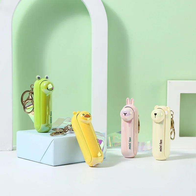 Cute Mini Fan Kipas Portable Hand Fold