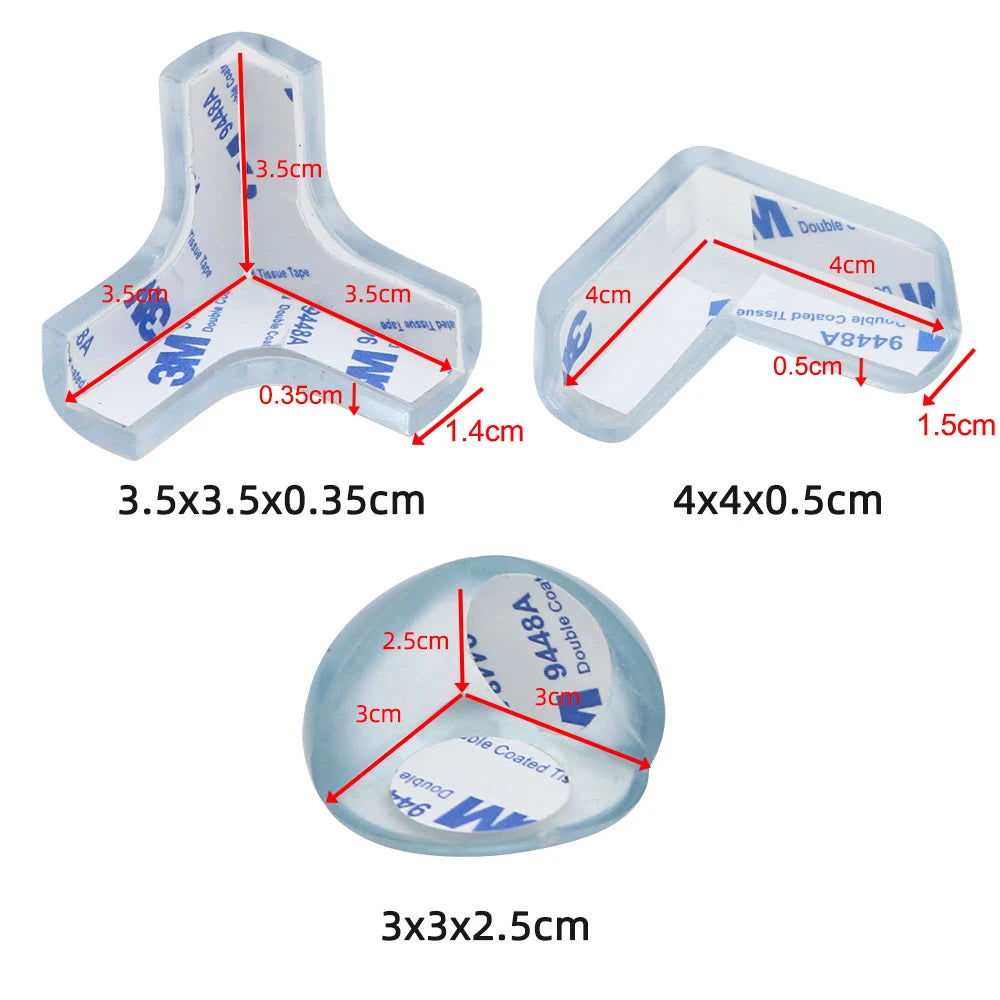 Baby Safety Silicone Corner Protectors