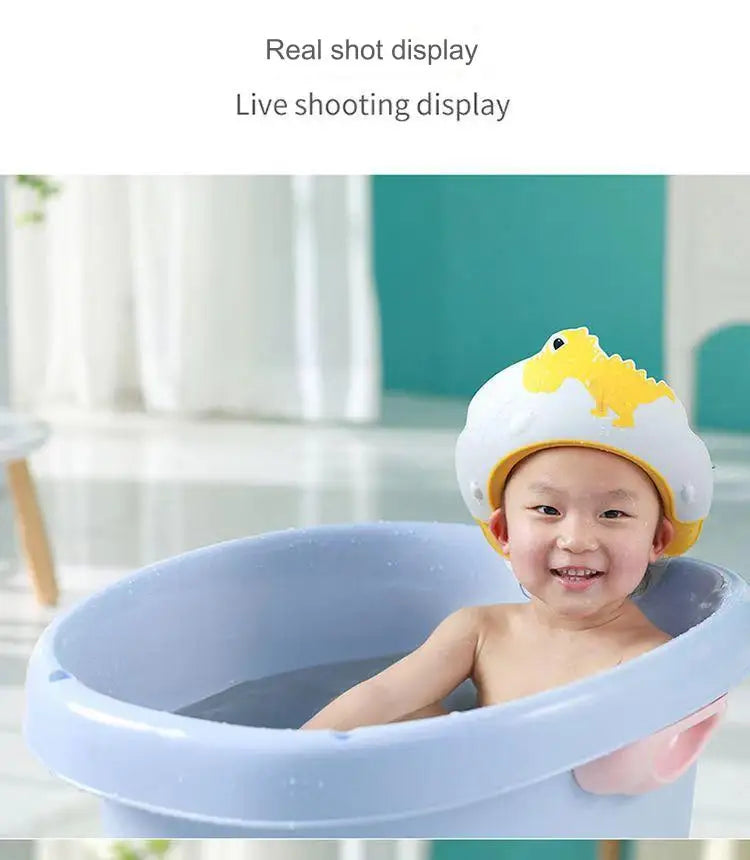 Adjustable Size Children Shampoo Cap