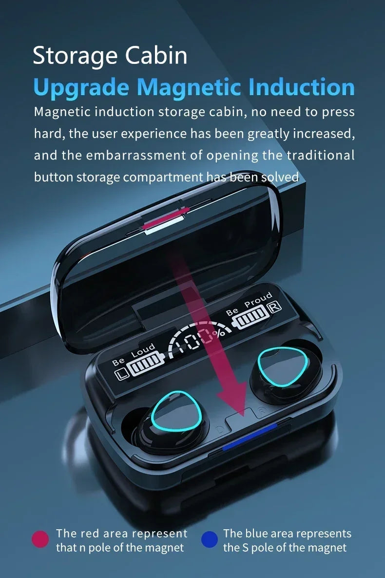 Original M10 Bluetooth Wireless Earpods