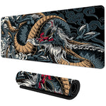 Load image into Gallery viewer, Large Game Mouse Pad Japanese Dragon Gaming Accessories - BestShop
