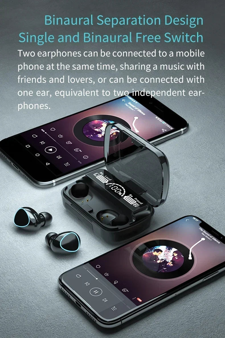 Original M10 Bluetooth Wireless Earpods