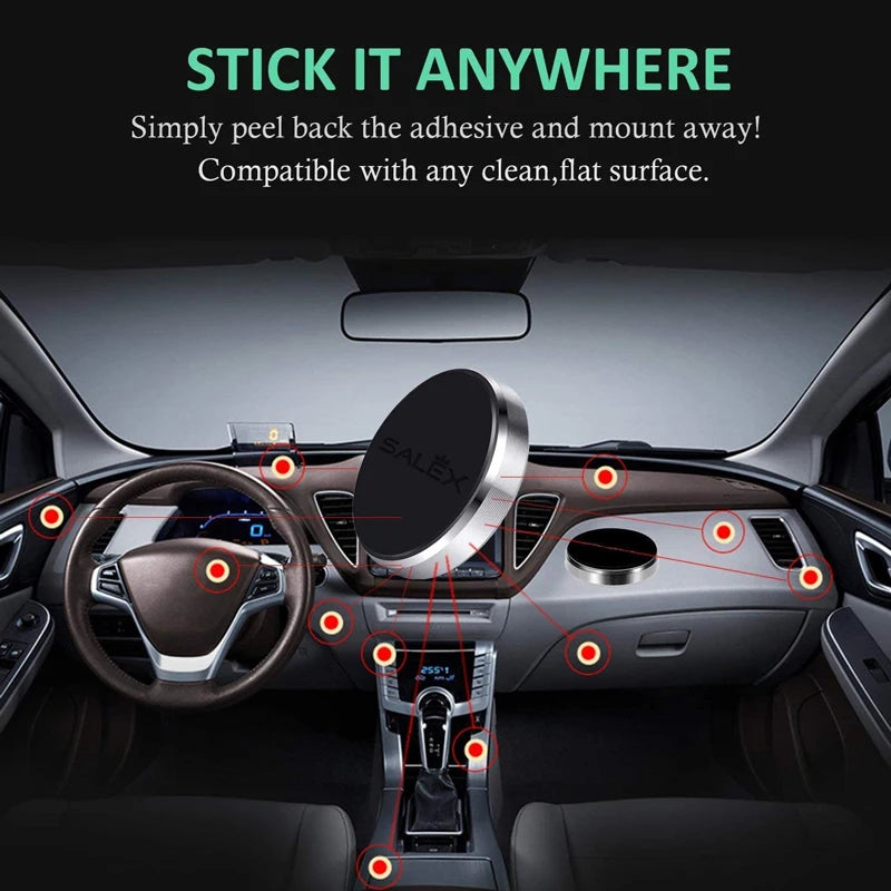 Magnetic Stick on Phone Car Holder