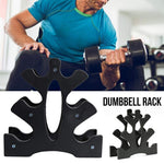 Load image into Gallery viewer, 3-tier Dumbbell Weight Rack Compact Dumbbell Floor Support - BestShop
