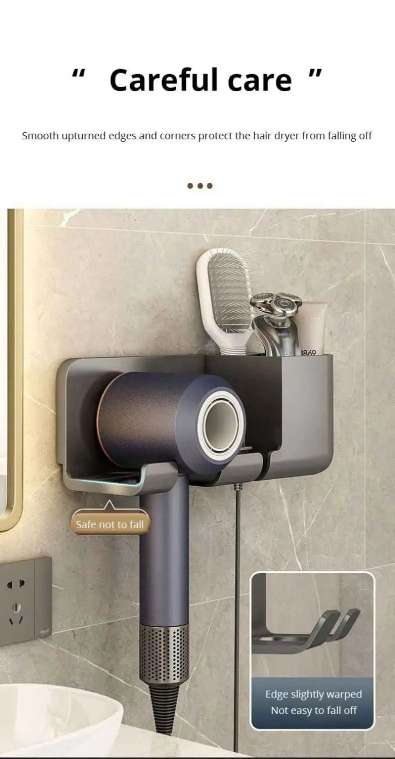 Hair Dryer Storage Rack