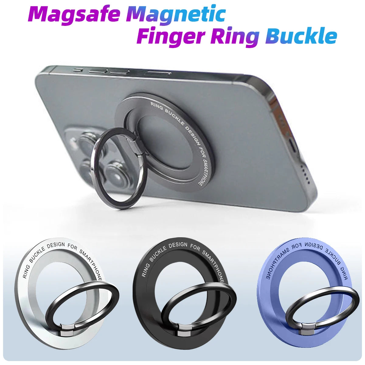 Magnet Finger Ring Socket Phone Holder Stand