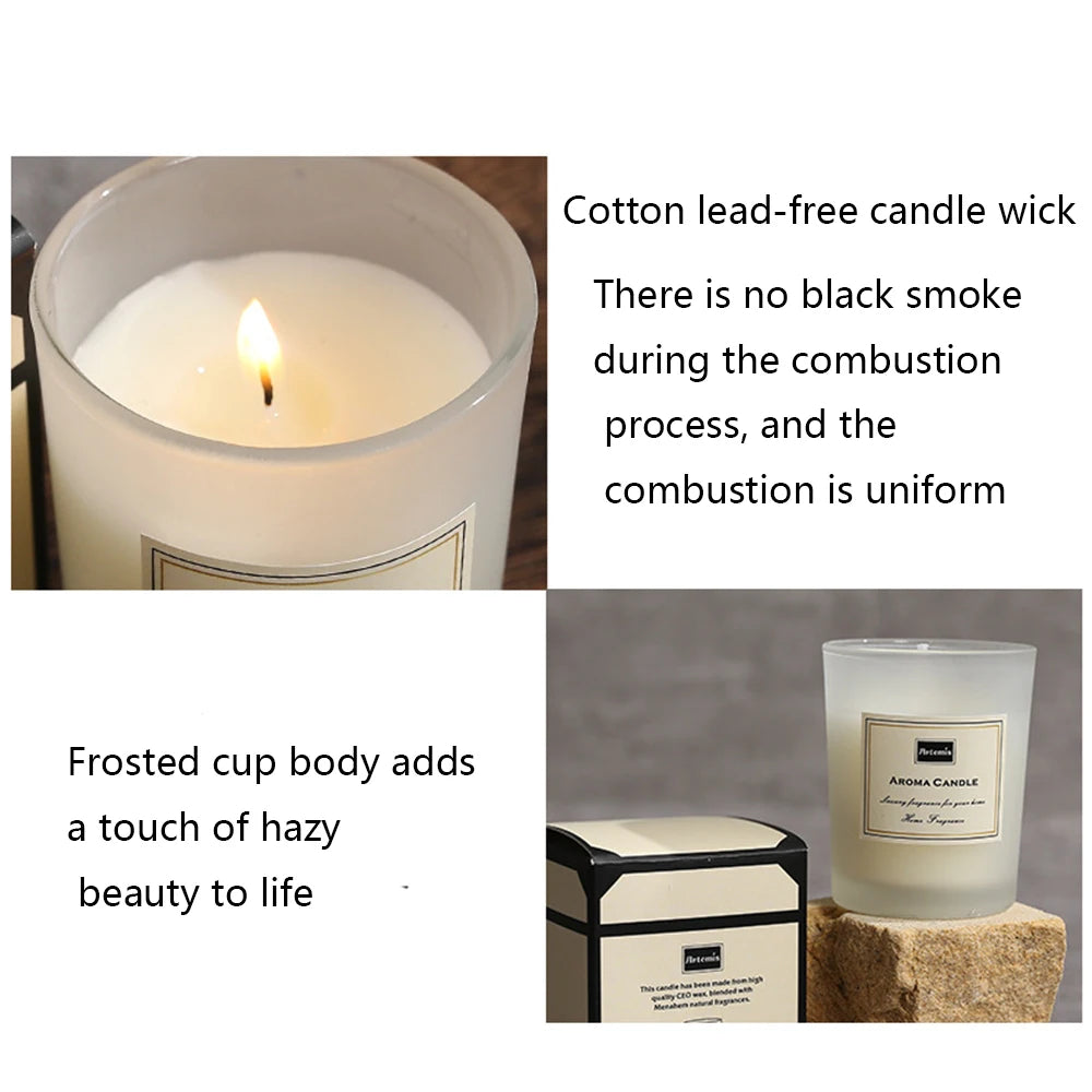 Velas perfumadas, difusor de fragancias románticas, aromaterapia duradera y fresca para el hogar, regalo de Navidad.
