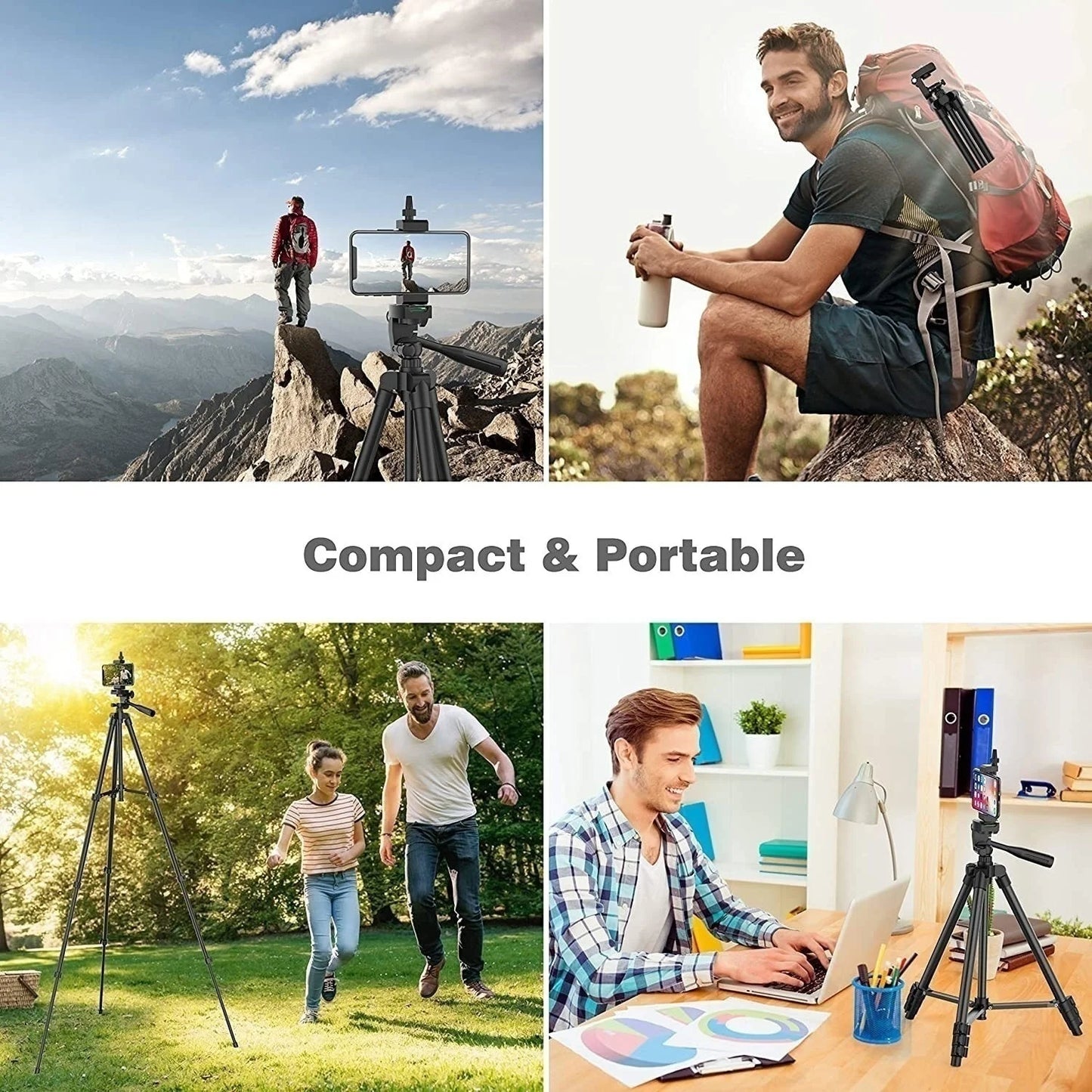Trépied extensible flexible pour appareil photo reflex numérique