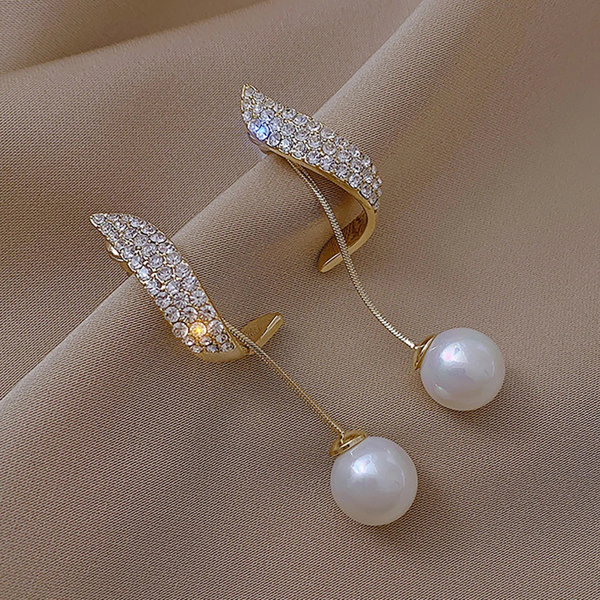 Fashion Long Irregular tassel Earrings