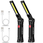Load image into Gallery viewer, Portable COB LED Flashlight USB Rechargeable - BestShop
