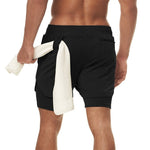 Load image into Gallery viewer, Camo Running Shorts Men Gym Sports Shorts - BestShop
