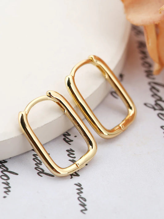 GRA 925 Sterling Silver Hoop Earring