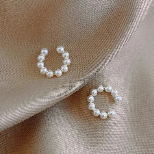 Korean Elegant Imitation Pearl Earrings