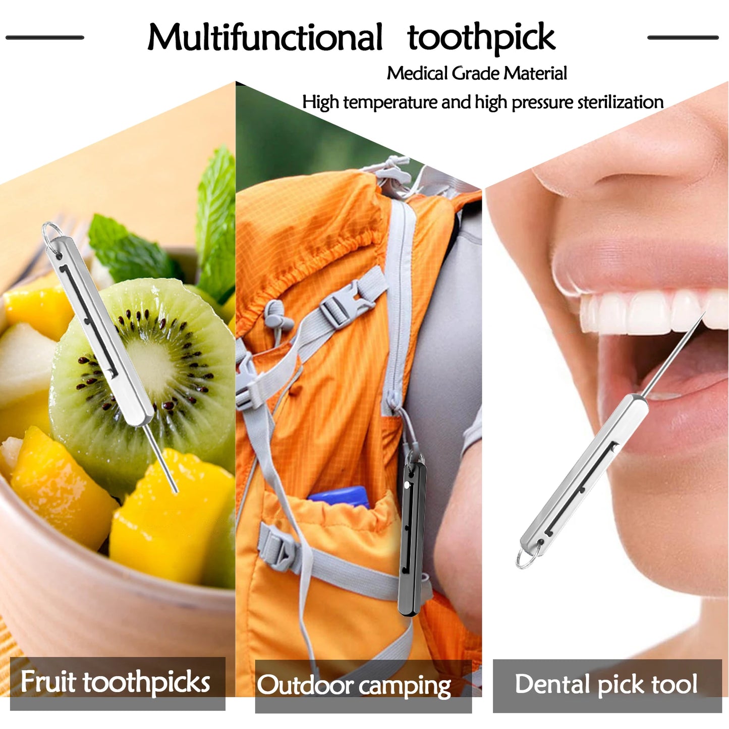 Portable Titanium Toothpicks