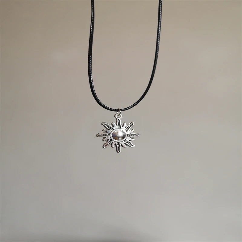 Vintage Spiral Vortex Pendant Necklace