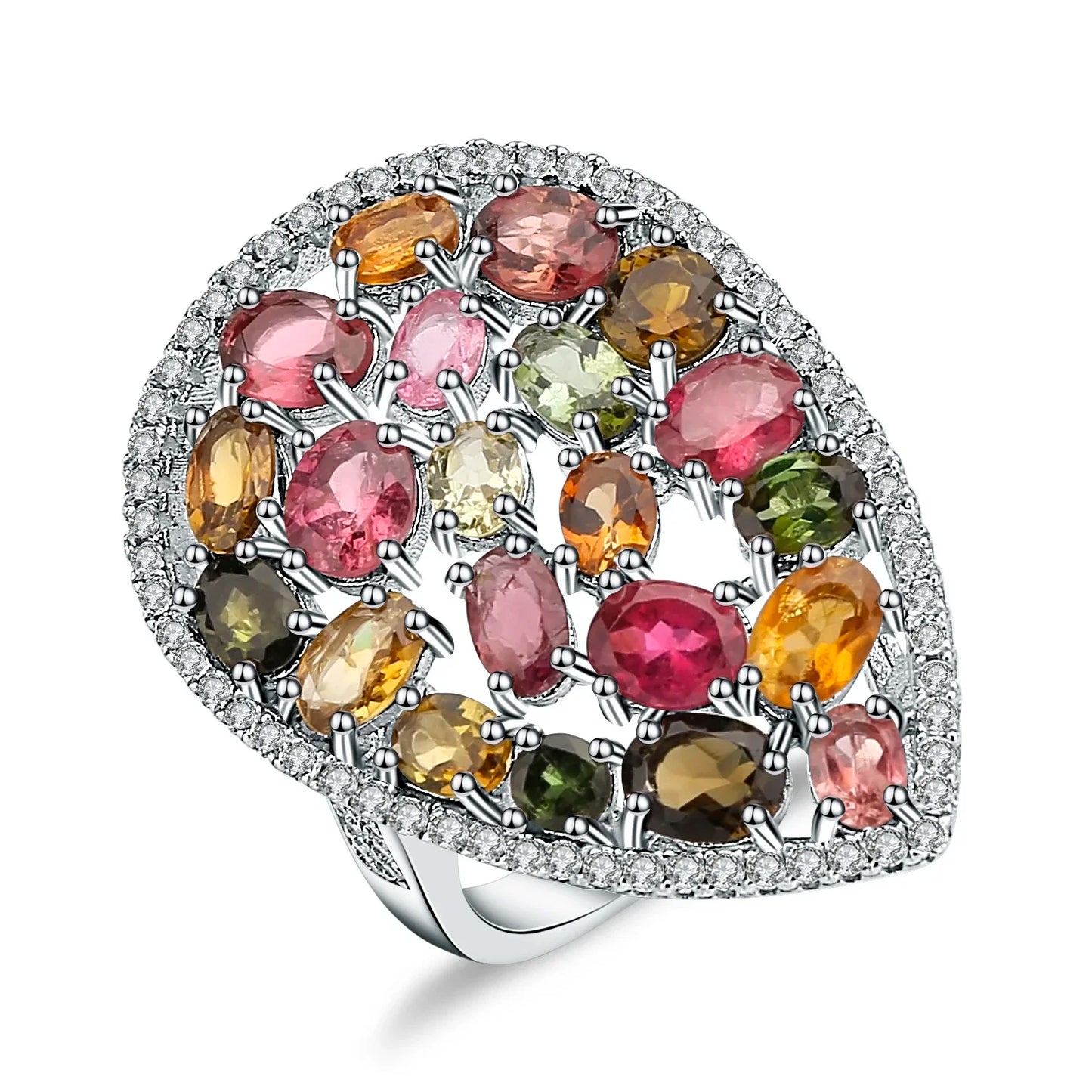Natural Tourmaline Ring