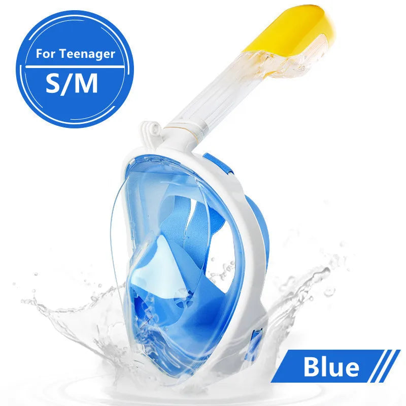 Underwater Scuba Anti Fog Full Face Diving Mask