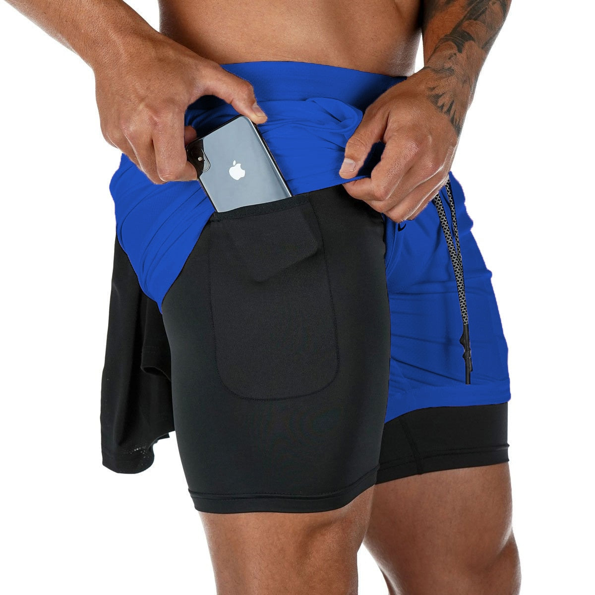 Camo Running Shorts Men Gym Sports Shorts - BestShop