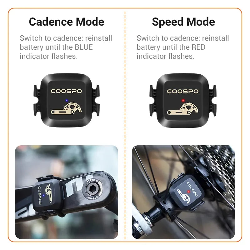COOSPO BK467 Dual Mode Cadence & Speed Sensor