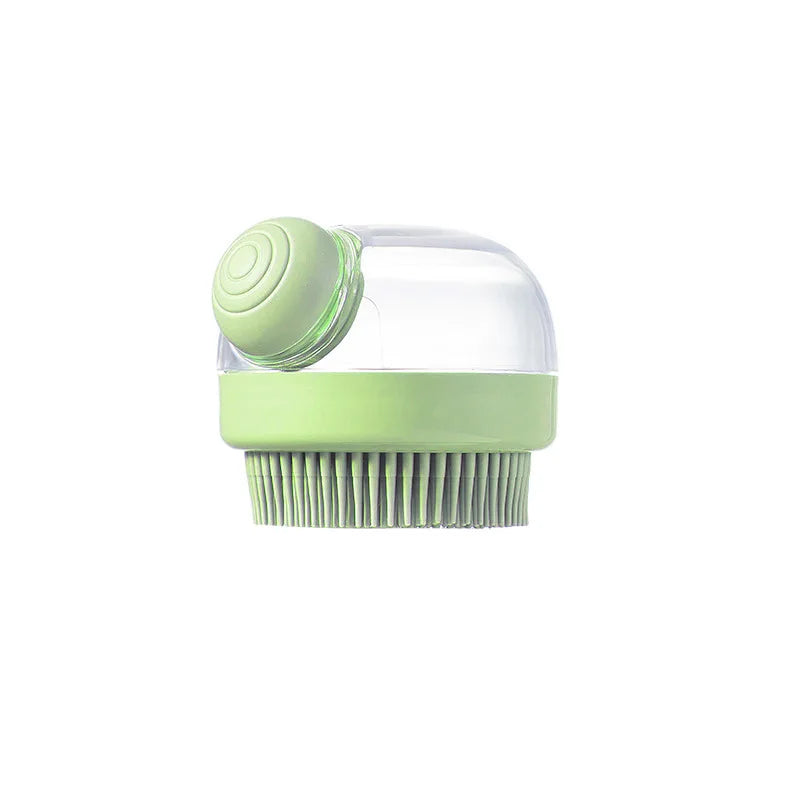 Dog Shower Brush with Shampoo Dispenser
