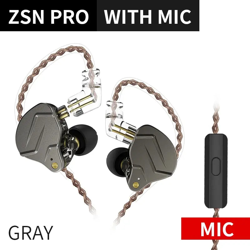 KZ ZSN PRO Hybrid In-Ear Earphones