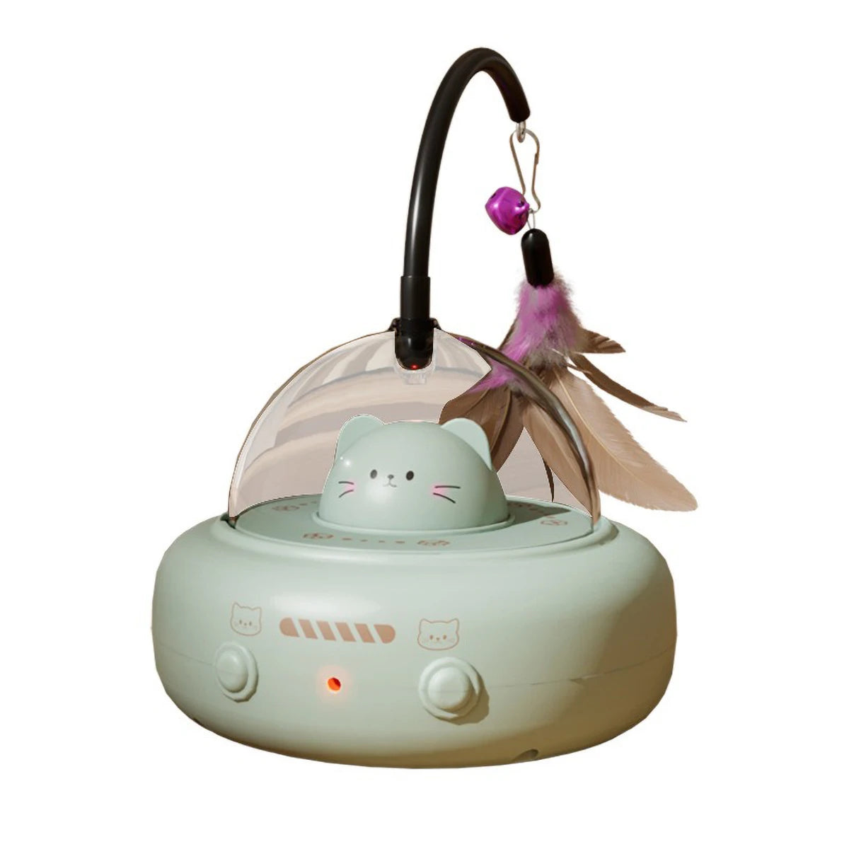 Intelligent Cat Toy with Red Dot Laser